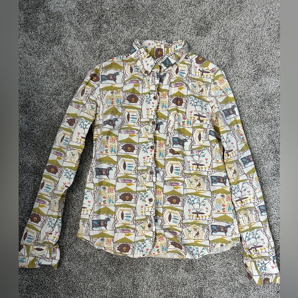 Anthropologie Buttondown